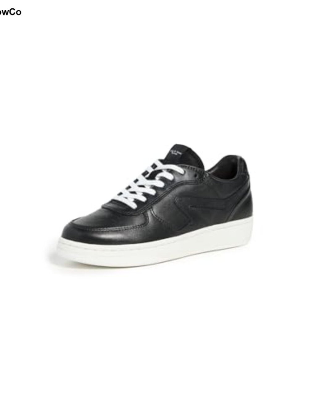 Retro Court Sneakers Leather Lace-Up Padded Footbed Women's